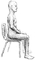 posture on chair
